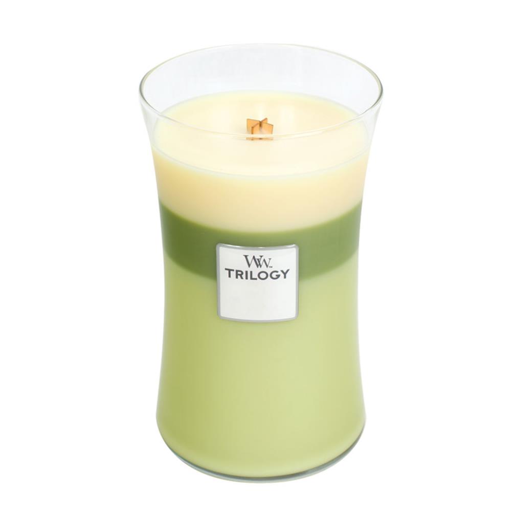 WoodWick Trilogy Garden Oasis Large Hourglass Candle £25.19